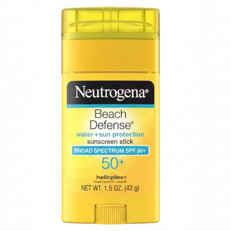 Neutrogena Beach Defense Sunscreen Stick front view packaging
