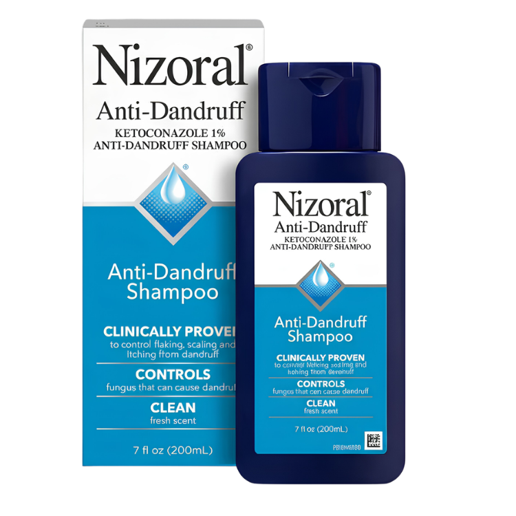 Nizoral Anti Dandruff Shampoo with 1% Ketoconazole for scalp care