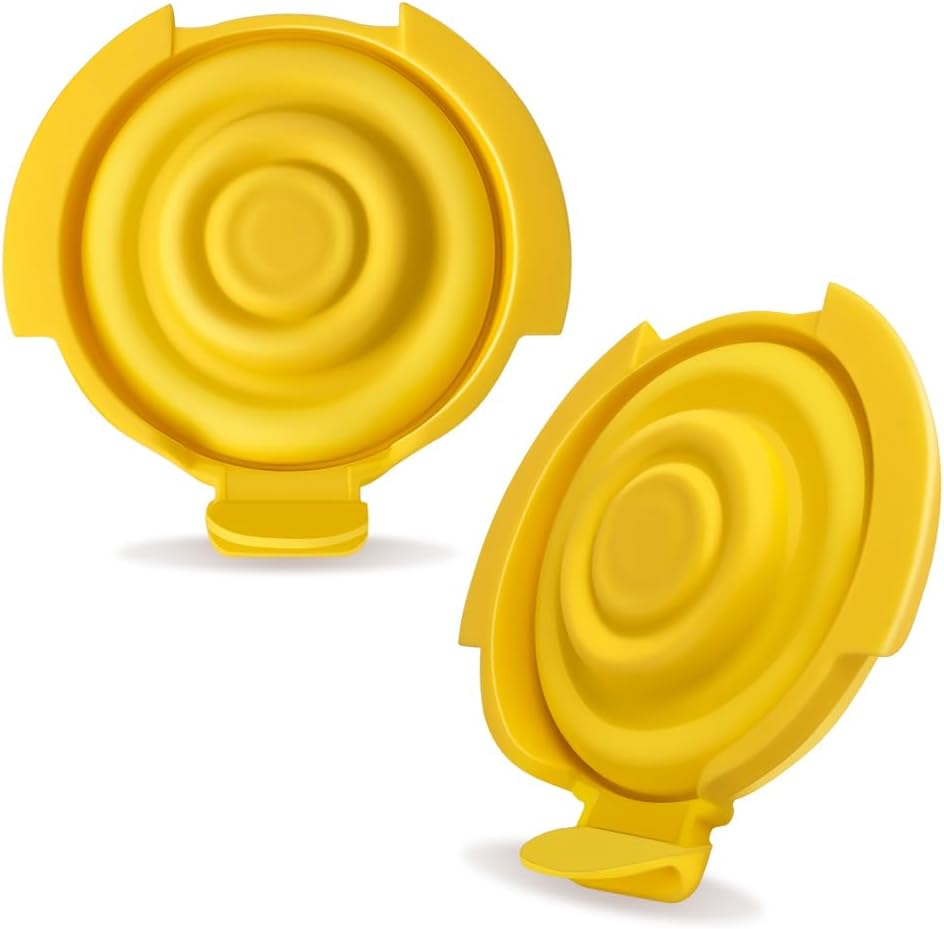 PumpMom Replacement Silicone Membranes Compatible With Medela PersonalFit Flex Connectors Pump In Style MaxFlow Swing Maxi Freestyle Flex BPA Free 2 Pack