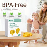 PumpMom Replacement Silicone Membranes Compatible With Medela PersonalFit Flex Connectors Pump In Style MaxFlow Swing Maxi Freestyle Flex BPA Free 2 Pack