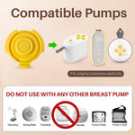 PumpMom Replacement Silicone Membranes Compatible With Medela PersonalFit Flex Connectors Pump In Style MaxFlow Swing Maxi Freestyle Flex BPA Free 2 Pack