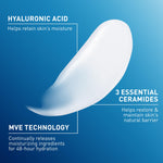 CeraVe Daily Moisturizing Lotion with hyaluronic acid, MVE technology for 48-hour hydration and 3 essential ceramides