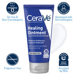 CeraVe Healing Ointment oil-free non-comedogenic fragrance-free - accepted by National Eczema Association
