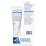 Back of CeraVe Ultra-Light Moisturizing Gel 52ml tube with usage directions - original US retail pack