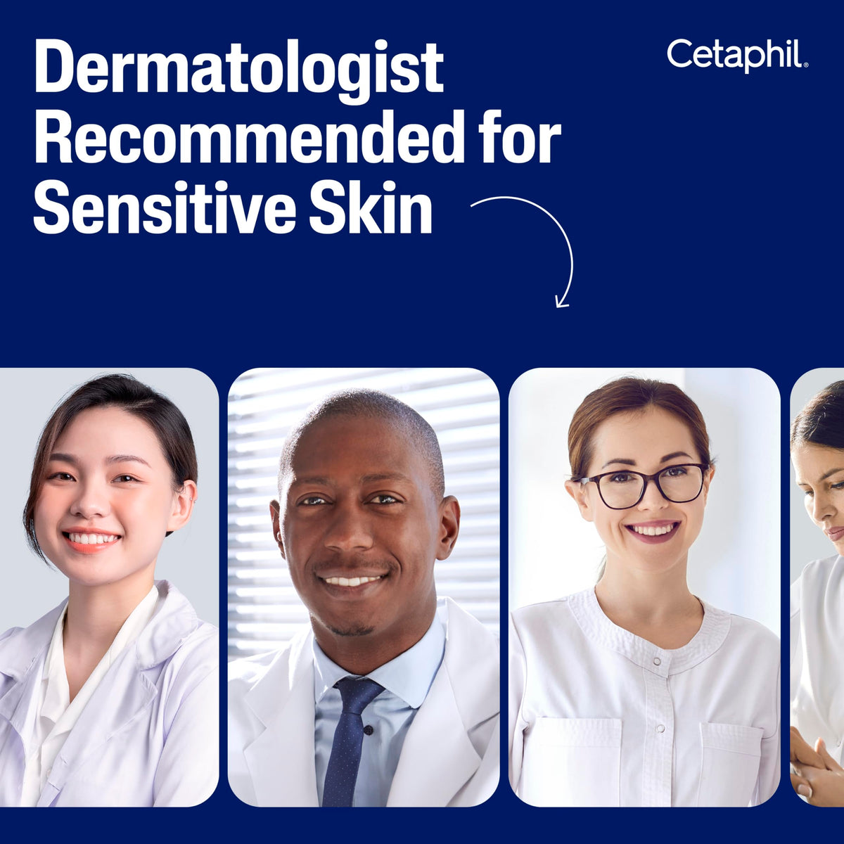 Cetaphil dermatologist recommended brand for sensitive skin
