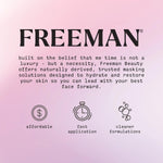Freeman Flirty Feet 4 fluid ounce bottle lifestyle display