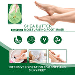 SULADEC 5 pairs value pack of moisturizing foot masks for men and women