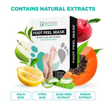 USA imported exfoliating foot mask for baby soft skin results