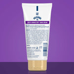 Gold Bond anti aging hand cream showing the back label with ingredients and product benefits