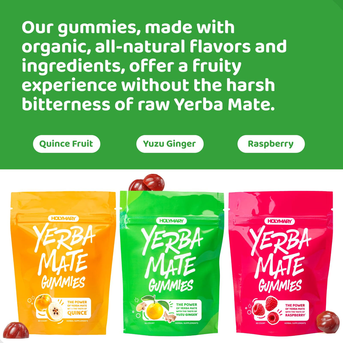 Authentic USA imported HOLYMARY wellness gummies for Indian consumers