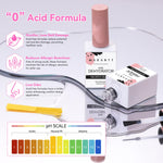 Close up of Makartt 15 milliliters nail prep set