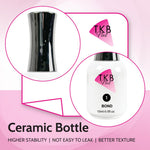 TKB Trading Brush Saver bottle showing product details and usage labels