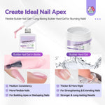 Saviland builder gel nail extension application process
