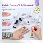 Top and base coat bottles included in the Saviland 19 piece set