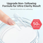 Modelones 4.23 ounce clear acrylic powder container