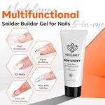 Close up of Modelones solid poly gel texture