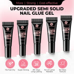 Curvlife fast drying nail glue mini tubes packaging