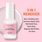 Curvlife nail glue remover with included cuticle pusher tool