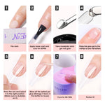 Close up of Gellen solid nail glue packaging