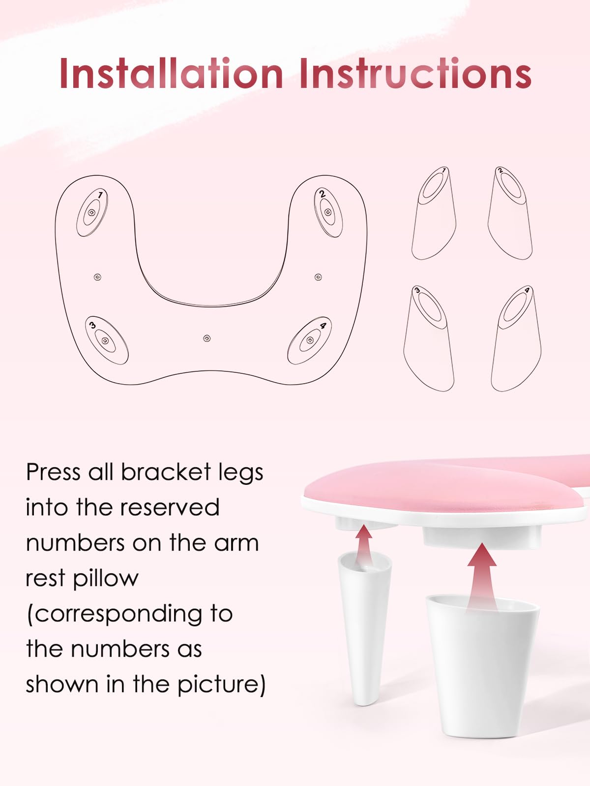 Lionvison nail art stand with professional manicure lamp