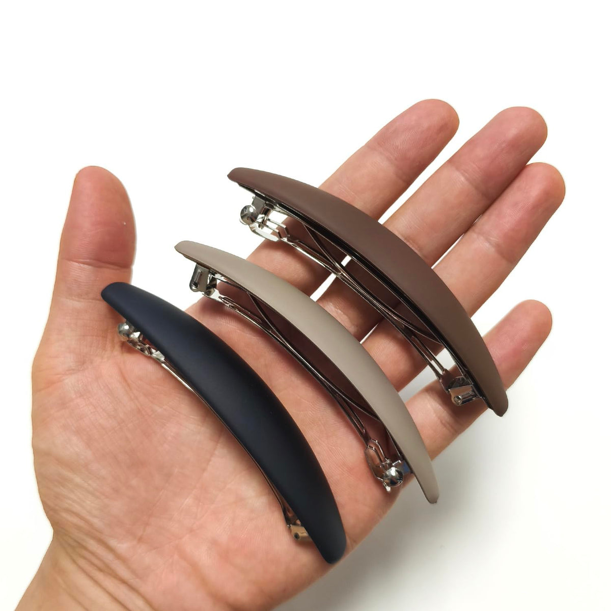 Comfortable lay flat casual ponytail holder clips for daily wear