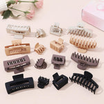 Top view of the full New Live 16 piece hair accessory collection.