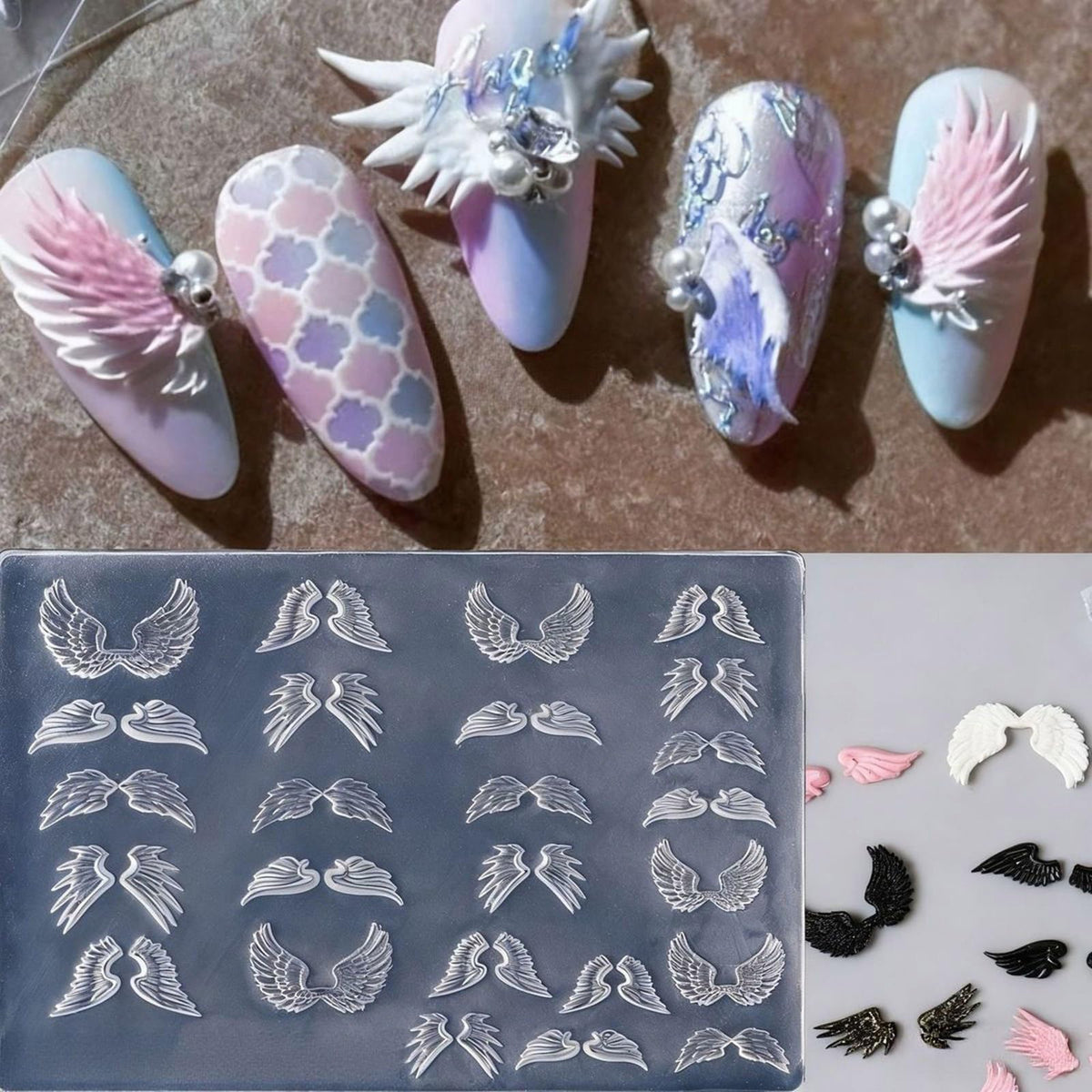 Nihuifa nail styling tool with various wing sizes
