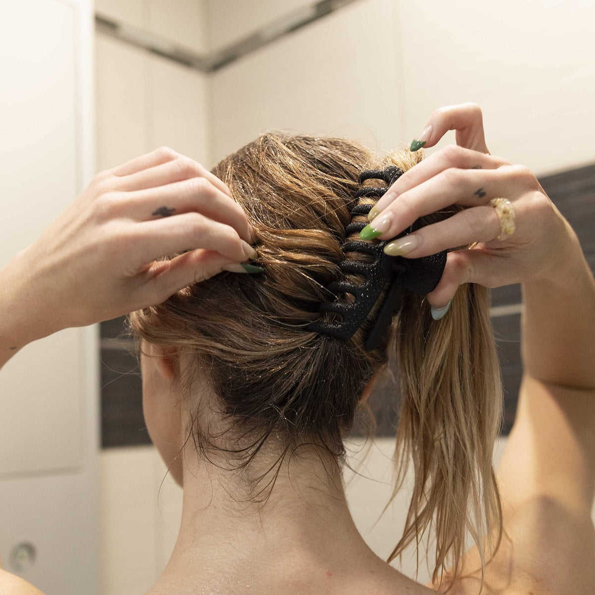 Framar 4 pack hair claw clips for women styling
