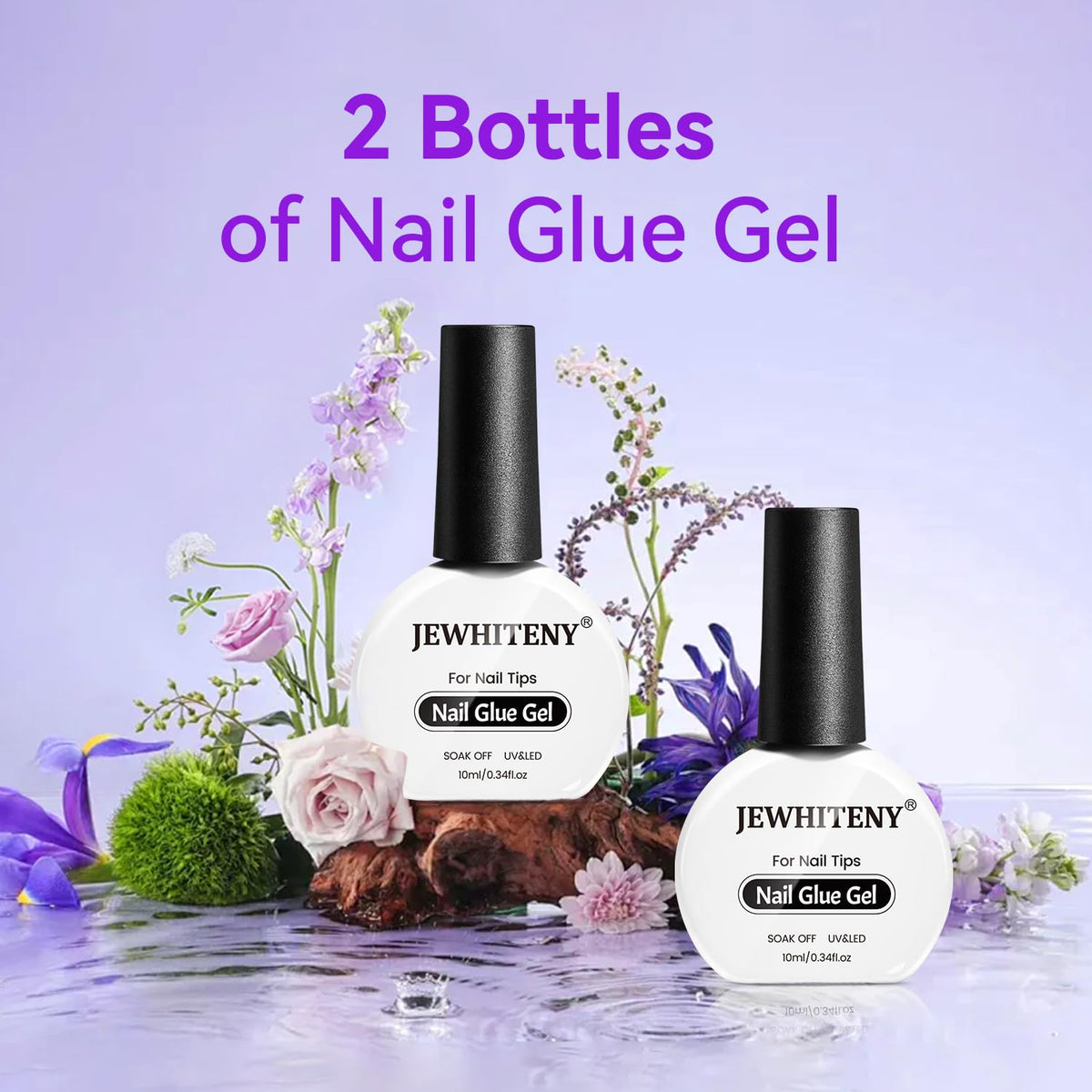 Instructions for using Jewhiteny UV nail glue gel