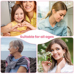 Authentic imported personal care hair clips showing smooth finish texture