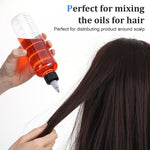 SynHHergyx multi size root hair coloring bottles standing upright on a clean background illustrating the round shape design.