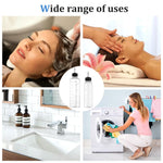 SynHHergyx personal care squeeze bottle set highlighting the complete package contents including the two distinct sizes.