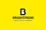 BRIGHTFROM crystal clear refillable empty squeeze containers with black lids placed on a clean background