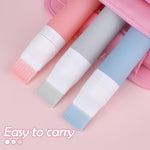 Bunrod travel friendly hair applicator tool side view illustrating the compact and lightweight design
