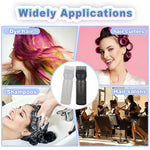 FZWONVUC hair dye and oil applicator squeeze bottles showing the lightweight plastic build and secure screw top design