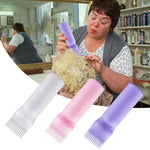 Cosywell six fluid ounce root comb dispenser bottle showing liquid flow control design