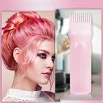Compact travel ready presentation of the lightweight and washable plastic root applicator bottle set.