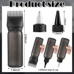 FXSPLCZ hair oiling bottle with the specialized root comb attachment cap secured on top for targeted scalp oiling.