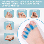 SNOQ bunion corrector silicone spacers side profile
