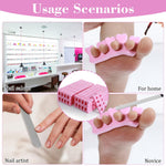 Agatige nail care accessories for preventing nail polish smudging