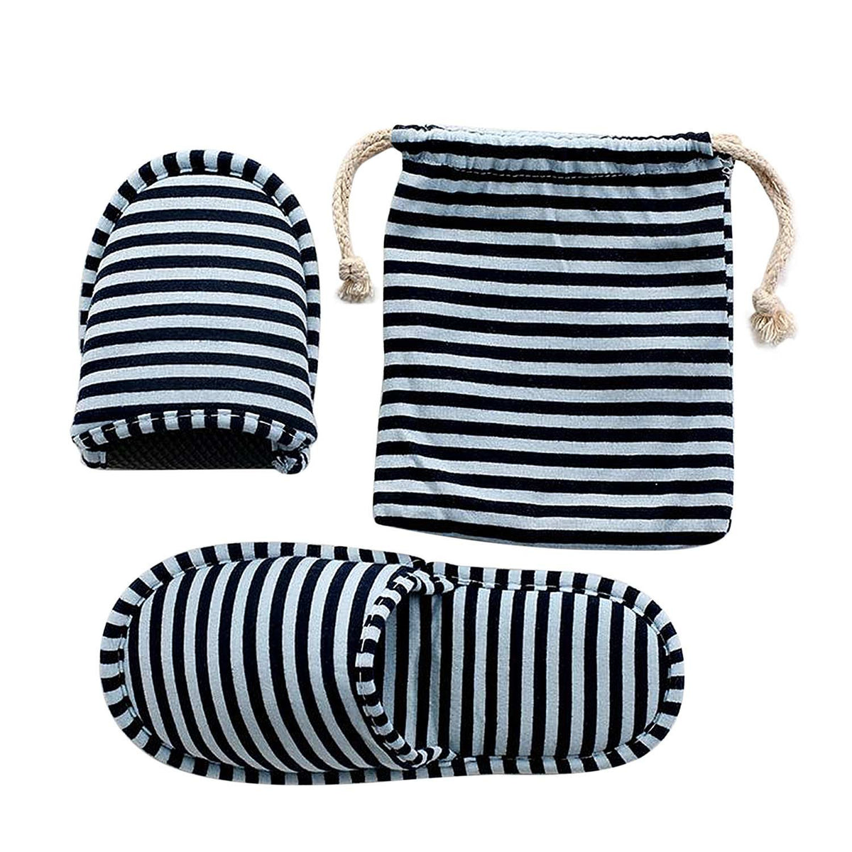 Holiberty travel hotel slippers in compact carry bag