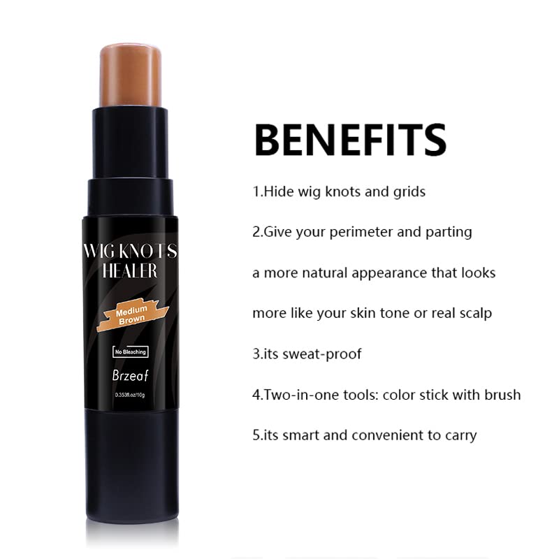 Compact ten grams portable hair care dyeing stick held in hand