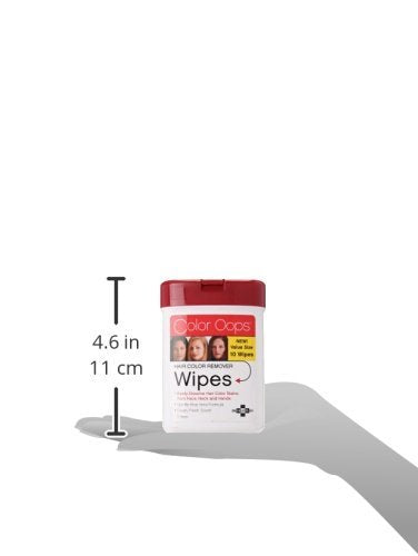 USA imported hair color stain remover wipes for face and hands skin protection