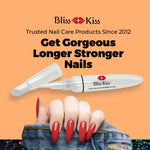 Close up of Bliss Kiss cuticle oil pen brush applicator