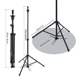 HYOUJIN hair manikin stand displaying the three hundred and sixty degree rotation joint