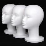 Leeven styrofoam mannequin head for wig styling