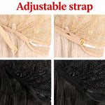 MapofBeauty premium synthetic fiber party wig packaging and included accessories for secure wear