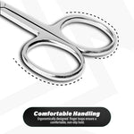 MUSI professional grooming scissors for eyebrows and facial hair detailing