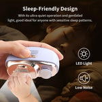 USB rechargeable nail polishing and trimming device