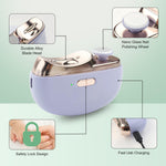 Handheld automatic nail clipper for seniors and family